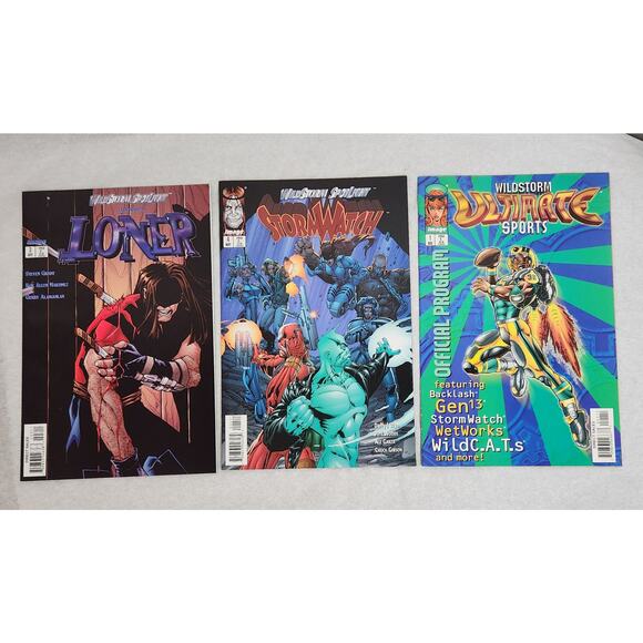 Wildstorm Spotlight, Ultimate Sports, Halloween & Swimsuit Lot 1997 Comics NM - Picture 4 of 6